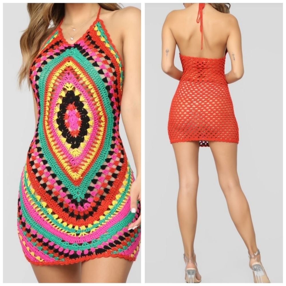 Knitted Swimsuit Cover Up